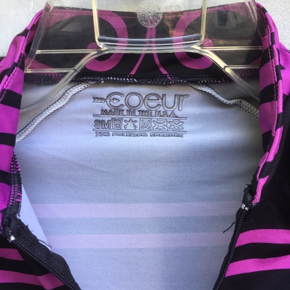 Coeur full front zip women’s cycling jersey S - Picture 7 of 7